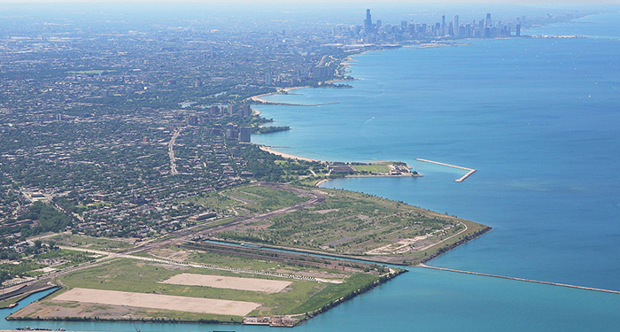 Image © SOM; U.S. Steel's South Works, a steel mill on Chicago's southeast lakefront, was once the largest producer of structural steel in the world.