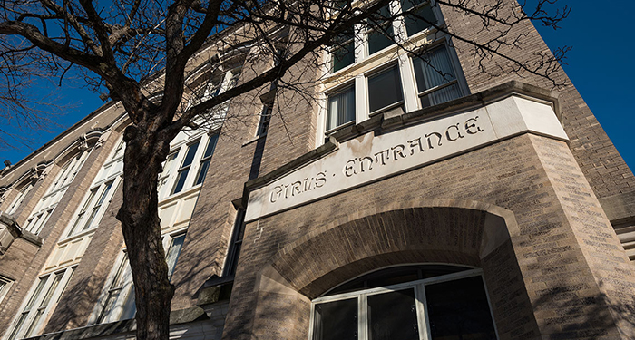 (Photo by Max Herman) Key Elementary School, located in the predominantly black Austin neighborhood, has stood empty since 2013 when it became one of 50 under-enrolled Chicago public schools shuttered to save money.