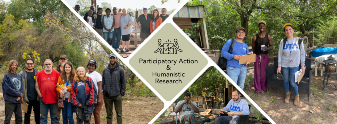 Images from the project that highlight participatory action and humanistic research