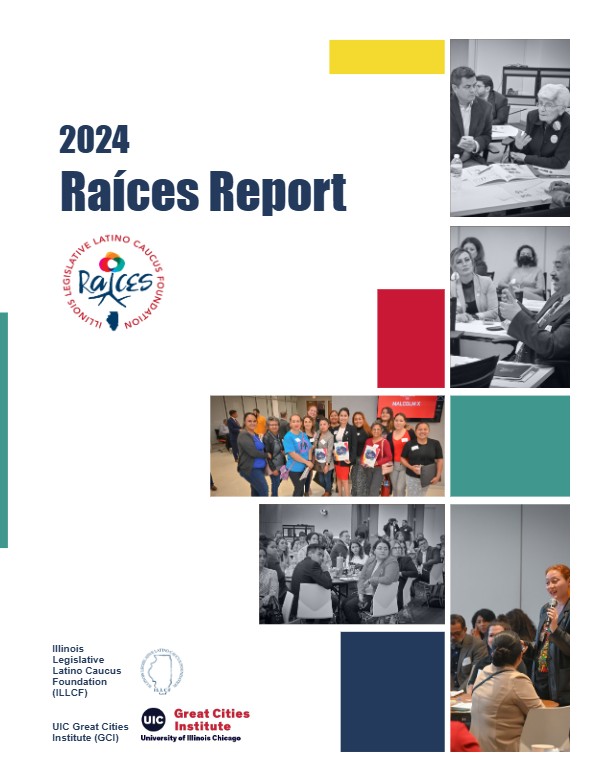 Front cover of 2024 Raices Report