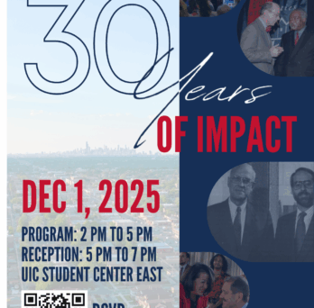 Flyer of 30 years of impact event
                  