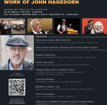 Flyer of Honoring the Life and Work of John Hagedorn Event 