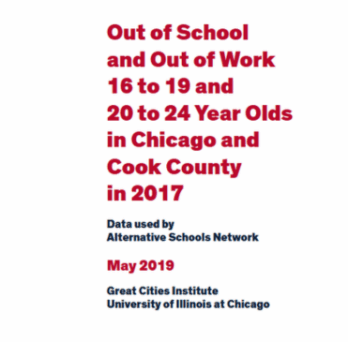 Cover of Out of School and Out of Work... Report 