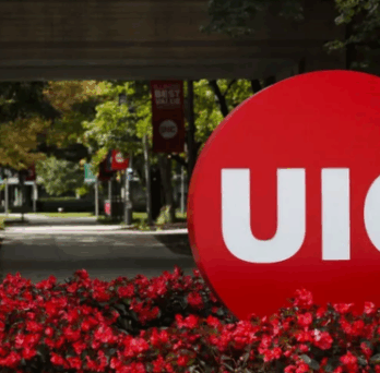 The University of Illinois-Chicago (UIC) campus in Chicago in October 2020. Photo credit Jose M. Osorio/Chicago Tribune/Tribune News Service via Getty Images 