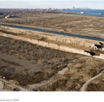 United States Steel South Works Site in 2020, Credit: Bloomberg 