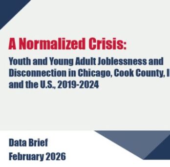 Cover of A Normalized Crisis: Youth and Young Adult Joblessness and Disconnection Data Brief Report, Feb 2026 